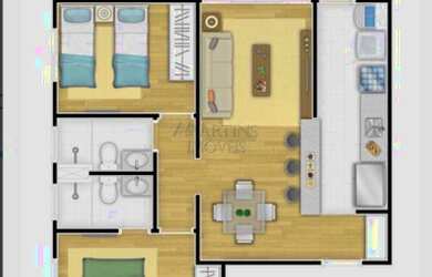 Imagem 4: Apartamento com 2 dorms, Jardim Torres São José, Jundiaí - Cod 7913