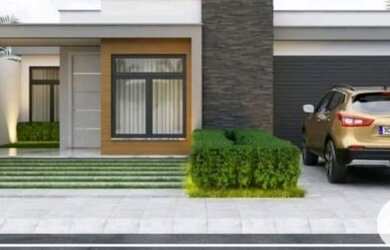 Imagem: A casa em condomínio possui 3 Dormitórios, 2 Banheiros, 106m²