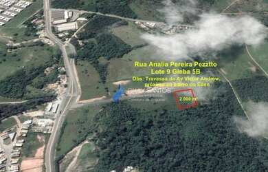 Imagem: O terreno possui 2.000m² de Área e está localizado em Zona