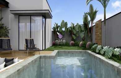 Imagem: A casa em condomínio possui 3 Dormitórios, 5 Banheiros, 4