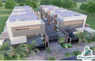 Imagem: A casa em condomínio possui 3 Dormitórios, 3 Banheiros, 2