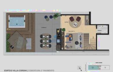 Imagem 4: Apartamento com 3 dormitórios à venda, 76 m² por R$ 1.280.000 - Lourdes...