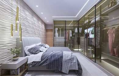 Imagem: O apartamento possui 3 Dormitórios, Imóvel mobiliado e está