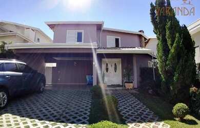 Imagem: A casa em condomínio possui 4 Dormitórios, 5 Banheiros, 4