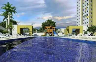 Imagem: O apartamento possui 2 Dormitórios, 1 Banheiro, 1 Vaga na garagem