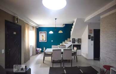 Imagem: A casa em condomínio possui 3 Dormitórios, 3 Banheiros, 2