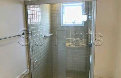 Imagem 16: Flat com mobília refinada e para locação em Pinheiros totalmente mobiliado. Consulte-nos