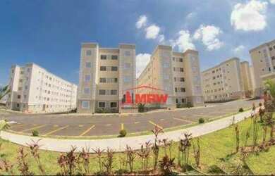 Imagem: O apartamento possui 2 Dormitórios, 1 Banheiro, 1 Vaga na garagem