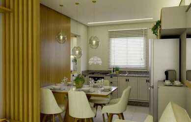 Imagem: O apartamento possui 2 Dormitórios, 2 Banheiros, 1 Vaga na