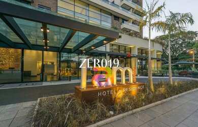 Imagem: O apartamento possui 1 Dormitório, 1 Banheiro, 1 Vaga na garagem