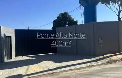Imagem: O terreno possui 400m² de Área e está localizado em Ponte