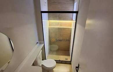 Imagem: O apartamento possui 2 Dormitórios, 1 Banheiro, 1 Vaga na garagem