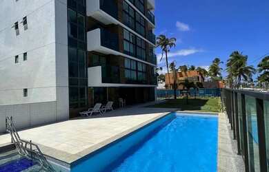 Imagem: O apartamento possui 1 Dormitório, 1 Banheiro, 1 Vaga na garagem