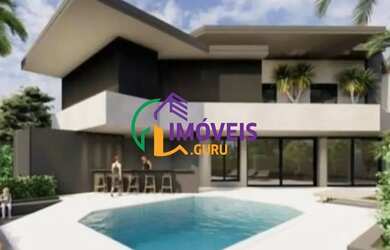 Imagem: A casa em condomínio possui 4 Dormitórios, 5 Banheiros, 5