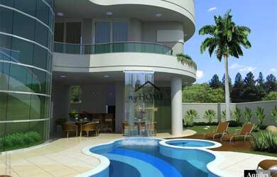 Imagem: A casa em condomínio possui 4 Dormitórios, 5 Banheiros, 4