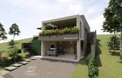 Imagem 2: Belíssimo sobrado à venda com 4 suítes no Condomínio Portal Bragança Horizonte, Bragança P