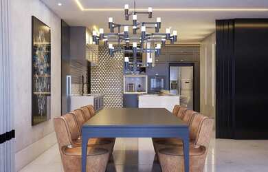 Imagem: O apartamento possui 3 Dormitórios, 4 Banheiros, 3 Vagas na