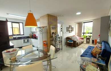 Imagem: O apartamento possui 1 Dormitório, 1 Banheiro, 2 Vagas na garagem