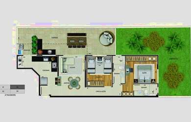 Imagem 8: Área privativa à venda, 2 quartos, 1 suíte, 2 vagas, Lourdes - Belo...
