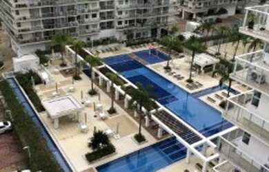 Imagem: O apartamento na cobertura possui 4 Dormitórios, 5 Banheiros