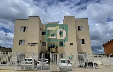 Imagem: O apartamento possui 2 Dormitórios, 1 Banheiro, 1 Vaga na garagem