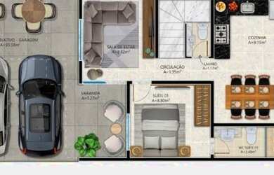 Imagem 11: Casas à venda Las Vegas Residencial, primeira entrega Julho de 2022