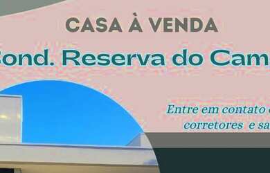 Imagem: A casa em condomínio possui 3 Dormitórios, 2 Banheiros, 2