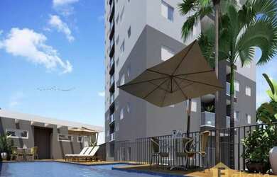 Imagem: O apartamento possui 3 Dormitórios, 1 Banheiro, 1 Vaga na garagem