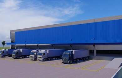 Imagem: O depósito possui 5 Vagas na garagem, 2.250m² de Área e