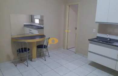 Imagem: O apartamento possui 1 Dormitório, 1 Banheiro, 30m² de Área