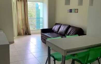 Imagem: O apartamento possui 1 Dormitório, 2 Vagas na garagem, Piscina