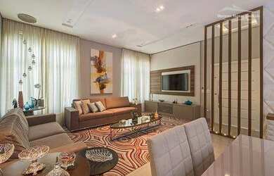 Imagem: A casa possui 3 Dormitórios, 4 Banheiros, 4 Vagas na garagem