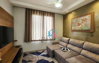 Imagem: A casa em condomínio possui 3 Dormitórios, 2 Banheiros, 4