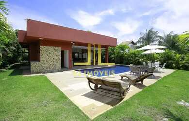 Imagem: A casa em condomínio possui 4 Dormitórios, 5 Banheiros, 5