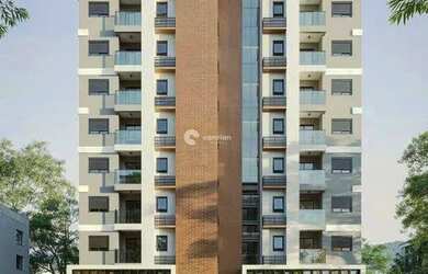 Imagem: O apartamento possui 1 Dormitório, 1 Banheiro, 1 Vaga na garagem