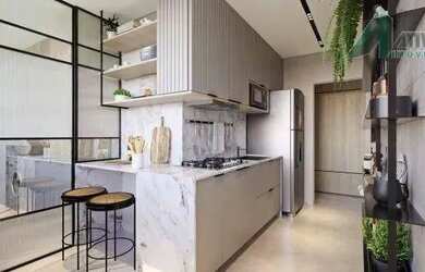 Imagem: O apartamento possui 3 Dormitórios, 2 Banheiros, 2 Vagas na