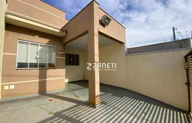 Imagem: A casa para alugar possui 3 Dormitórios, 2 Banheiros, 2 Vagas