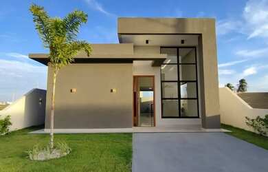 Imagem: A casa em condomínio possui 3 Dormitórios, 2 Banheiros, 2