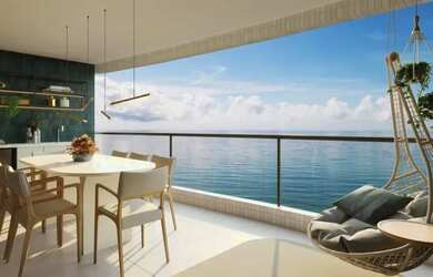 Imagem: O apartamento possui 3 Dormitórios, 5 Banheiros, 2 Vagas na