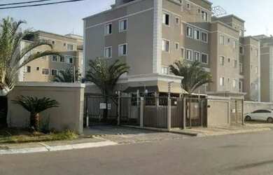 Imagem: O apartamento possui 2 Dormitórios, 1 Banheiro, 1 Vaga na garagem