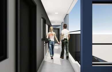 Imagem: O apartamento possui 2 Dormitórios, 1 Banheiro, 40m² de Área