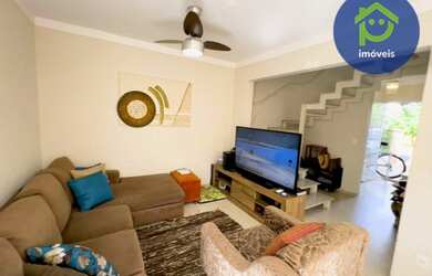 Imagem: A casa em condomínio possui 3 Dormitórios, 3 Banheiros, 2