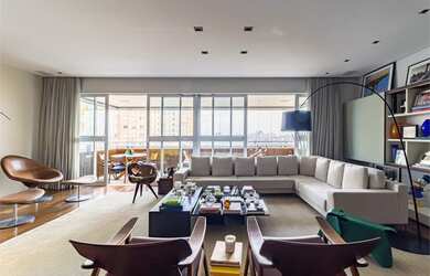 Imagem 1: Apartamento Alto Padrão, Alto De Pinheiros, Andar Alto, 317 m², 4 Suítes, 5 Vagas