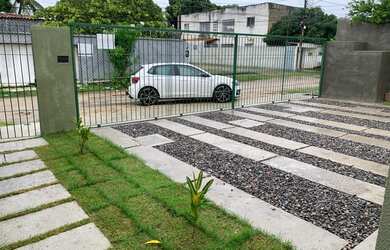 Imagem: A casa em condomínio possui 3 Dormitórios, 1 Banheiro e 58m²