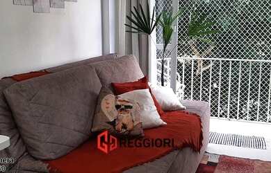 Imagem: O apartamento possui 1 Dormitório, 1 Banheiro, 1 Vaga na garagem