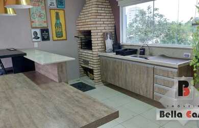 Imagem: A casa possui 3 Dormitórios, 4 Banheiros, 3 Vagas na garagem