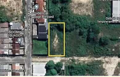 Imagem: O terreno possui 800m² de Área e está localizado em Jorge