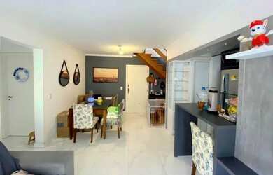 Imagem: O apartamento na cobertura possui 2 Dormitórios, 1 Banheiro