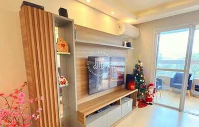 Imagem: O apartamento possui 2 Dormitórios, 2 Banheiros, 2 Vagas na