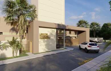 Imagem: A casa em condomínio possui 4 Dormitórios, 4 Banheiros, 2